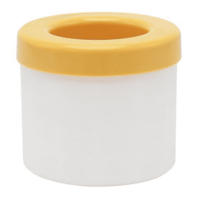 Ice Bucket Cup Mold Ice Cubes Tray Food Grade Quickly Freeze Silicone Ice Maker Creative Design Ice Bucket Whiskey Beer Maker - Yellow
