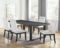 Yves - 7 Piece Dining Set - White - as Pic