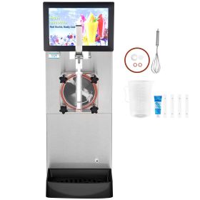 Commercial Slushy Machine, 8L / 2.1 Gal Single Bowl, Cool and Freeze Modes, 1050W Stainless Steel Margarita Smoothie Frozen Drink Maker