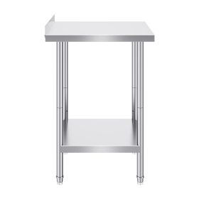 24 x 24 x 36 Inch Stainless Steel Work Table, Commercial Food Prep Worktable Heavy Duty Prep Worktable