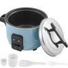 Commercial Rice Cooker, 40-Cup Rice Cooker, 8.45 Qt / 8 Liter Large Rice Cooker and Warmer with Nonstick Inner Pot, Fast Cooking and 24-Hour Keep Warm