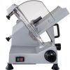 Commercial Meat Slicer, 320W Electric Deli Food Slicer, 12 inch Carbon Steel Blade Electric Food Slicer, 350-400RPM Meat Slicer