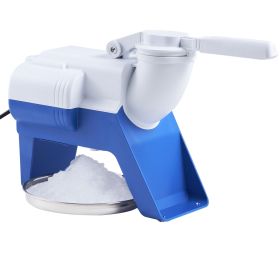 Ice Crushers Machine, 176lbs Per Hour Electric Snow Cone Maker with 2 Blades, Shaved Ice Machine with Cover and Bowl
