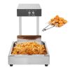French Fry Food Warmer, 750W Commercial Food Heating Lamp, Electric Stainless Steel Warming Light Dump Station