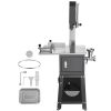 Commercial Electric Meat Bandsaw, 850W Stainless Steel Vertical Bone Sawing Machine, 19.1"x15" Workbench, 7.09 Inch Cutting Thickness