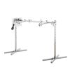 Electric BBQ Rotisserie Grill Kit, 46 Inch 90 lbs Capacity, Automatic 42W Motor Height Adjustable Universal Roaster Stand