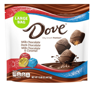 Dove Promises Variety Pack Milk and Dark Chocolate Candy - 15.8 oz Bag - Dove