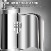 Sausage Stuffer, 2.5LBS/1.5L Capacity, 304 Stainless Steel Vertical Sausage Stuffer, Sausage Filling Machine with 3 Stuffing Tubes