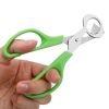 HILIFE Multifunction Cigar Cutters Quail Egg Shell Scissors Rust Resistant Stainless Steel Blade Kitchen Tools Durable - Yellow