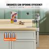 Manual Can Opener, Sturdy Tabletop Can Opener for Big Cans, Durable with Stand, Height-Adjustable Professional Jar Opener