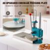 Manual Pizza Dough Press Machine, 9.5inch/24cm Household Pizza Pastry, Stainless Steel Pizza Presser, Commercial Chapati Sheet Pizza Crust Press Plate