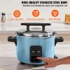 Commercial Rice Cooker, 50-Cup Rice Cooker, 10.57 Qt / 10 Liter Large Rice Cooker and Warmer with Nonstick Inner Pot