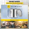 Moonshine Still 9.6Gal 38L Stainless Steel Water Alcohol Distiller Copper Tube Home Brewing Kit Build-in Thermometer for DIY Whisky Wine Brandy