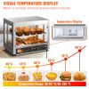 VEVOR 2-Tier Commercial Food Warmer Countertop Pizza Cabinet with Water Tray - Default