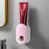 1pc Toothpaste Dispenser; Toothpaste Squeezing Rack; Automatic Toothpaste Squeezer Dispenser - Black+White