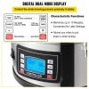 Electric Brewing System, 9.2 Gal/35 L Brewing Pot, All-in-One Home Beer Brewer with Pump, Mash Boil Device with Panel