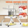 Commercial Vegetable Slicer, 1/4 and 1/2 inch Tomato Slicer, Stainless Steel and Aluminum Alloy Vegetable Cutter Slicer