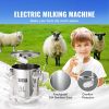 Goat Milking Machine, 3 L 304 Stainless Steel Bucket, Electric Automatic Pulsation Vacuum Milker