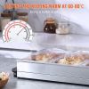 Electric Buffet Server & Food Warmer, 25.6" x 15" Portable Stainless Steel Chafing Dish Set with Temp Control & Oven-Safe Pan, Perfect for Catering