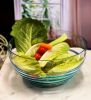 Swirl Acrylic Serving Bowls, Unbreakable Large Plastic Bowls, Soup Bowls, Salad Bowls, Cereal Bowl for Snacks, BPA Free - as Pic