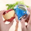 1pc 3-in-1 Fruit Vegetable Peeler Stainless Steel Shredder Scraper For Potato Carrot Apple Veggie Kitchen Supplies - Green