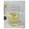 2.75 Quarts Water Pitcher with Lid, Oval Halo Design Unbreakable Plastic Pitcher, Drink Pitcher, Juice Pitcher with Spout BPA Free - as Pic