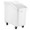 Rice Storage Container, 27Gallon/100L Capacity Large Dog Food Dispenser Bin, Kitchen Ingredient Grain Cereal Flour Bin