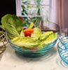 Swirl Acrylic Serving Bowls, Unbreakable Large Plastic Bowls, Soup Bowls, Salad Bowls, Cereal Bowl for Snacks, BPA Free - as Pic