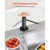 Soap Dispenser for Kitchen Sink, Stainless Steel Built in Sink Soap Dispenser with 17OZ Refillable Bottle