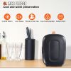 Mini Fridge, 4 Liter/6 Can Small Refrigerator for Beverage Skincare & Cosmetic, AC/DC Cooler & Warmer