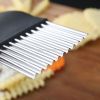 Stainless Steel Potato Chip Slicer Dough Vegetable Fruit Crinkle Wavy Kitchen Knife Cutter Chopper French Fry Maker Tools Gadget - Black