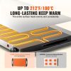 Electric Warming Tray, Food Warming Trays for Buffet, Warming Trays with Adjustable Temperature Control, Portable Stainless Steel Food Warmer