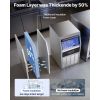 Commercial Ice Maker Machine, 150 lbs/24h with 30 lbs Storage Capacity, Built-in/Freestanding/Under Counter
