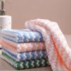 3/5pcs Coral Fleece Dish Cloth - 5pcs, 9.8*9.8in