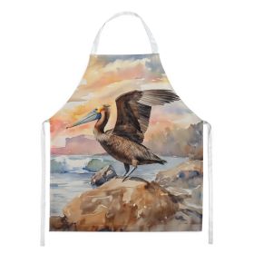 Pelican Apron Cooking Kitchen Server Baking Crafts Gardening for Adult Women Men, Unisex, Large, Multicolor (Default: Default)