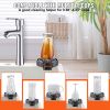 Glass Rinser, 10 Powerful Spraying Jets 360Â° Rotating Cup Rinser for Sink
